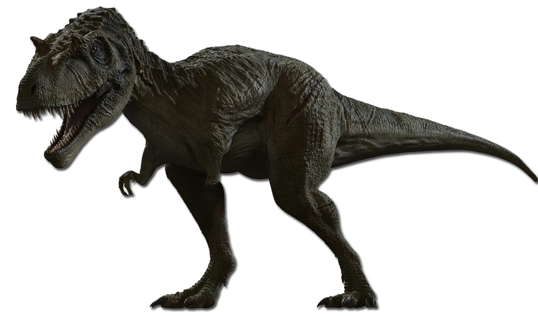 Reconstrução digital de Albertosaurus sarcophagus com textura da pele e coloração provável.